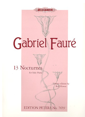 Fauré. 13 Nocturnes für Klavier