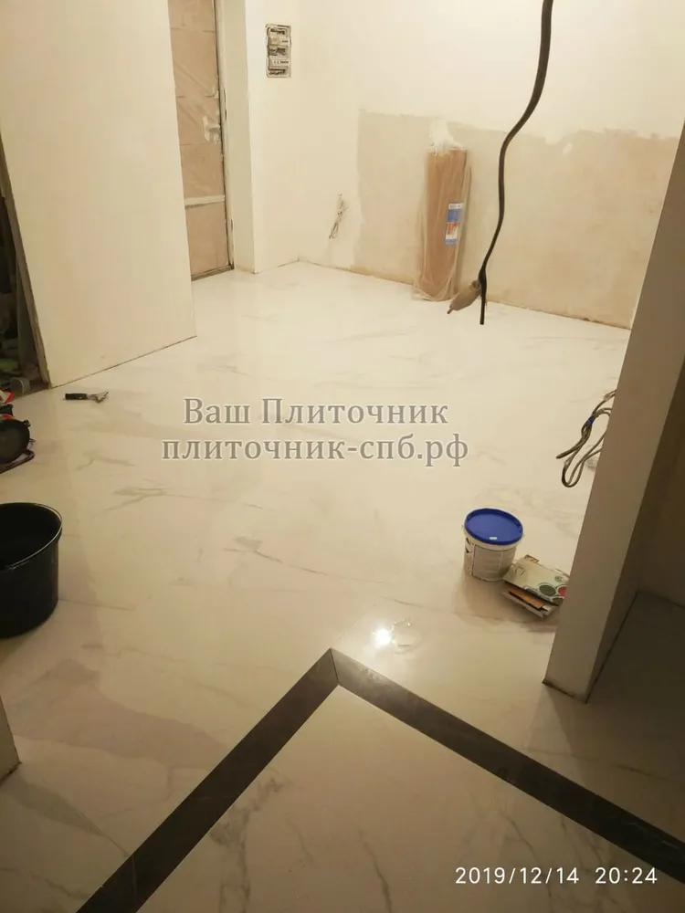 укладка керамогранита 60*120 с затиркой швов двухкомпонентной эпоксидной затиркой 