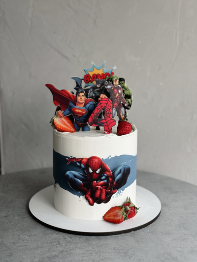 Торт супергерои