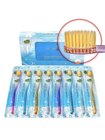 Зубная щетка с ионами золота Atomy