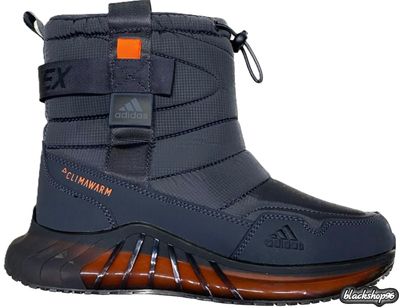 Дутики Adidas Boost Blue New Collection с мехом (35-40)