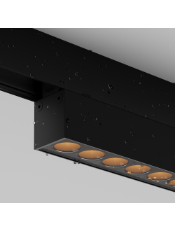Уличный трековый светильник Points Exility IP 3000К 12Вт 36° черный, O-TR02-2-S-12WB3K, Maytoni