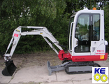 Стекла для мини-экскаваторов Takeuchi TB014, TB016