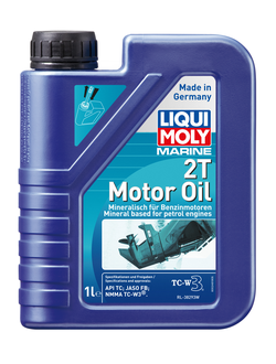 Масло моторное Liqui Moly Marine 2T Motor Oil (Минеральное) - 1 Л (25019)