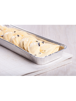 Рулет с йогуртом и шоколадной крошкой (ЗАМОРОЗКА)  450 гр