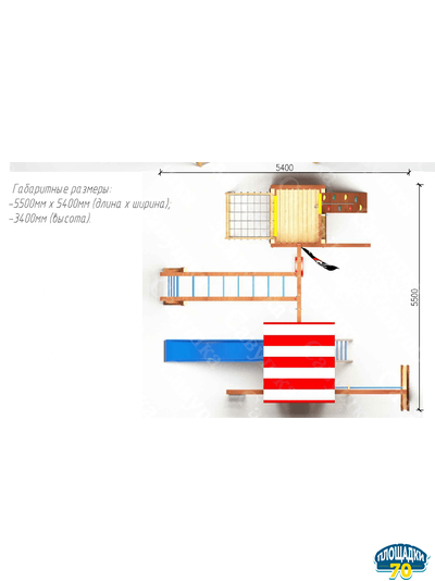 Детская площадка Савушка 17