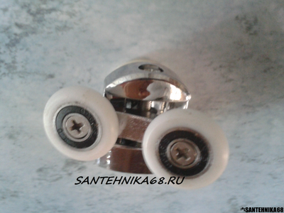 Ролики для душевых кабин S - 02A (комплект 8 штук) 4 верхних 4 нижних