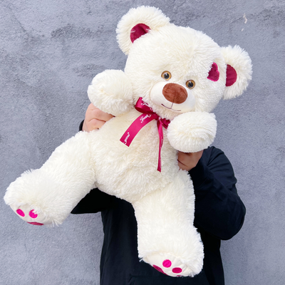 Плюшевый мишка 65 см бежевый Кельвин