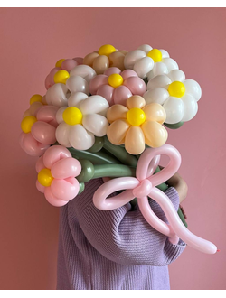 Букет  из шаров большой 15 ромашек