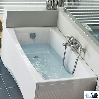 Ванна акриловая Cersanit Virgo, прямоугольной формы с увеличенным объемом