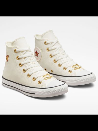 Высокие кеды Converse Chuck Taylor All Star Valentines белые