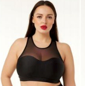 Топ Camelia - Black,  шорты Zeta - Macchiato