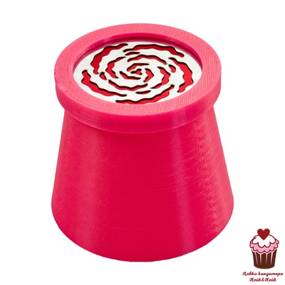 Набор насадок для зефирных роз №1 (адаптер + 3 диска)