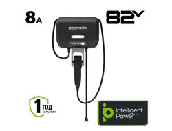 Зарядное устройство GC82CH600 для трактора и райдера Greenworks 82V, 8 А