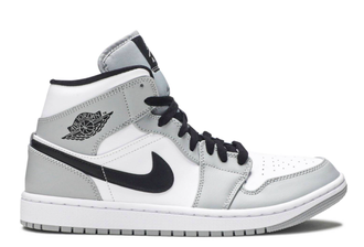 Nike Air Jordan Retro 1 Mid Gray (Серые с белым)