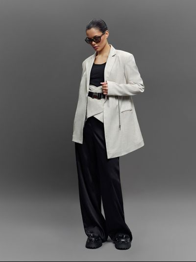 Платье-пиджак Мод-Т Бежевый