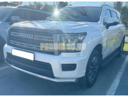 Защита переднего бампера Папа Тюнинг d60 для Haval H5 2024-