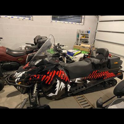 Наклейки на снегоход  Lynx Ranger Expedition Commander 2011-2019 №1214