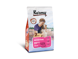 Сухой корм для собак Karmy (Карми) Sensitive Medium&Maxi-Лосось 2 кг