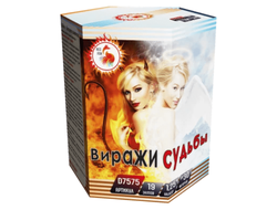 Фейерверк D7575 RED FOX