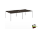 Стол-тандем письменный на металлокаркасе  VL-51/52