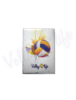 Ежедневник со сменной обложкой "Мяч рисованный"