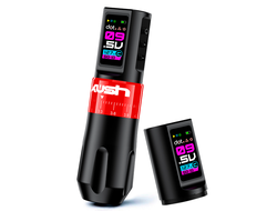 Беспроводная тату машинка Yilong KUSH Strokes 2.4-4.2mm x 2 Power Red