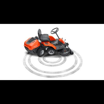 Райдер Husqvarna R 112C5 с декой