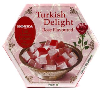 KOSKA Рахат-лукум с ароматом розы, 250 гр