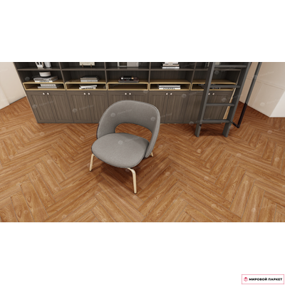 Ламинат Alpine Floor Herringbone 10 Дуб Венето LF107-10 33 класс толщина 10 мм с фаской 1.56 м2