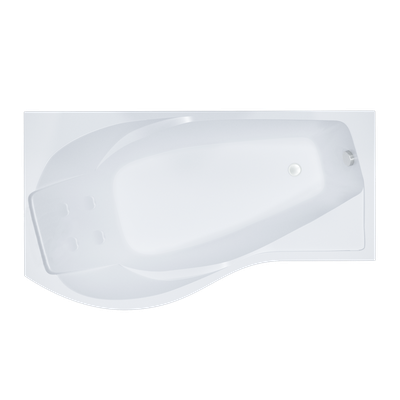 Акриловая ванна Triton Мишель Правая,180х96x64 см