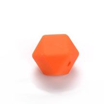 Силиконовый многогранник 17 мм Оранжевый