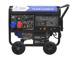 Инверторный бензиновый сварочный генератор TSS GGW 5.0/200ED-R3