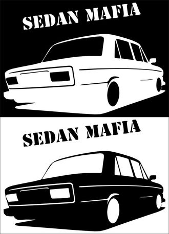 Наклейка Sedan mafia