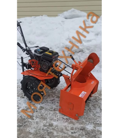 Мотоблок бензиновый Рысь МБР 7-10 ПРО колеса 4*10