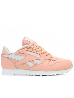 Кроссовки Reebok Classic Leather персиковые