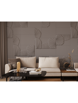 Каталог 3d панно и панелей нестандартного размера из гипса от компании WallArt