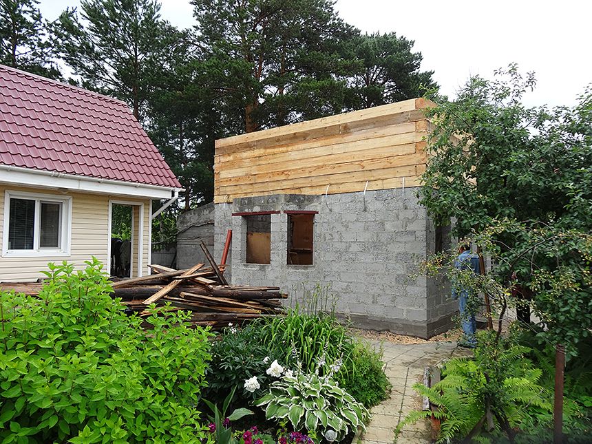 Реконструкция дачного дома