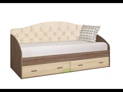 Кровать с ящиками и спинкой Орион (ТЭКС)