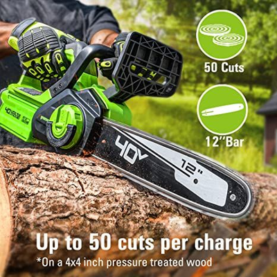 аккумуляторная пила Greenworks G40CS30II