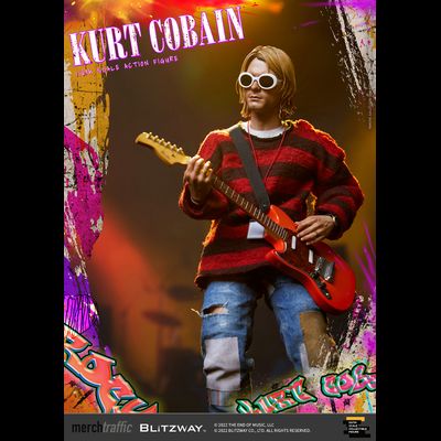 Курт Кобейн - КОЛЛЕКЦИОННАЯ ФИГУРКА 1/6 KURT COBAIN (BW-UMS-11701) - BLITZWAY