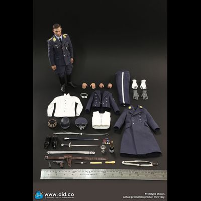 Капитан Люфтваффе - Коллекционная ФИГУРКА 1/6 scale WWII German Luftwaffe Captain – Willi (D80147) - DID