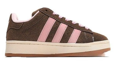 Зимние кроссовки Adidas Campus 00s Dust Cargo Clear Pink With Fur