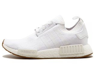 Nmd primeknit white sale