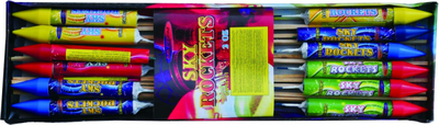 Ракеты SKY ROCKETS (0,8" / 12 шт.)