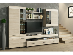 Композиция гостиной Камелия Ясень Асахи