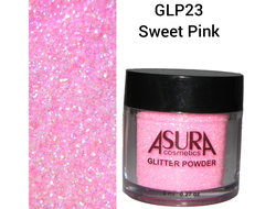 Глиттеры рассыпчатые AsurA cosmetics 23 Sweet pink