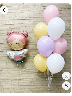 10 шаров на грузе + фигура