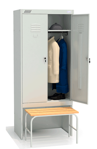 Шкаф для одежды ШРК 22-800 ВСК, 1850х800х500 мм