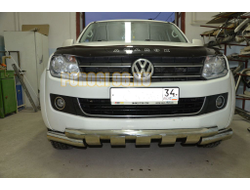 Защита переднего бампера G d76 Volkswagen Amarok (2009-2015)